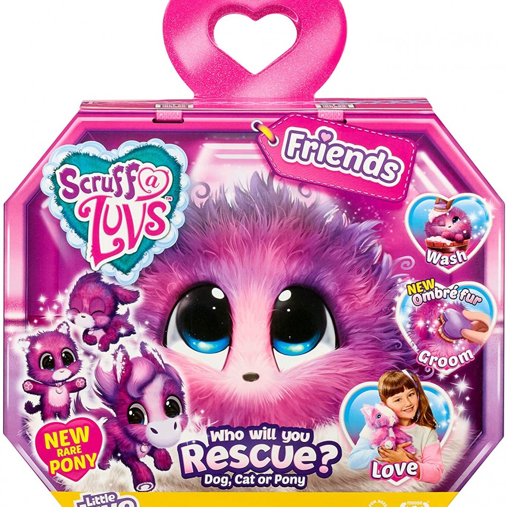 Little Live Scruff-a-Luvs - Friends - Plush Mystery Rescue Pet,mini, 4122