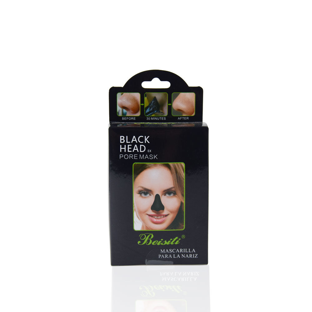 Mаска за нос,черен 4311,whitening black pore mask